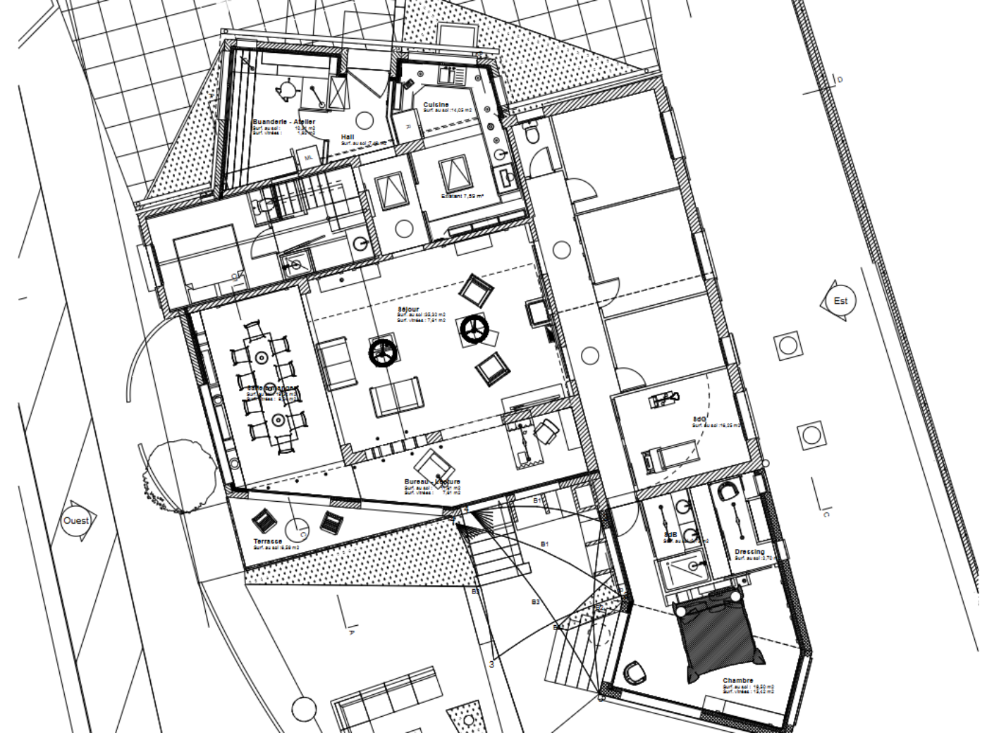 architecte-beziers-34 -plan