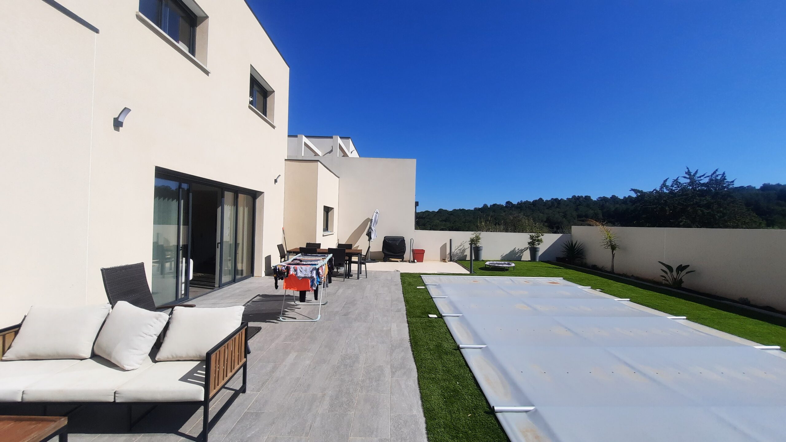 architecte-beziers-34 - maison contemporaine toit plat